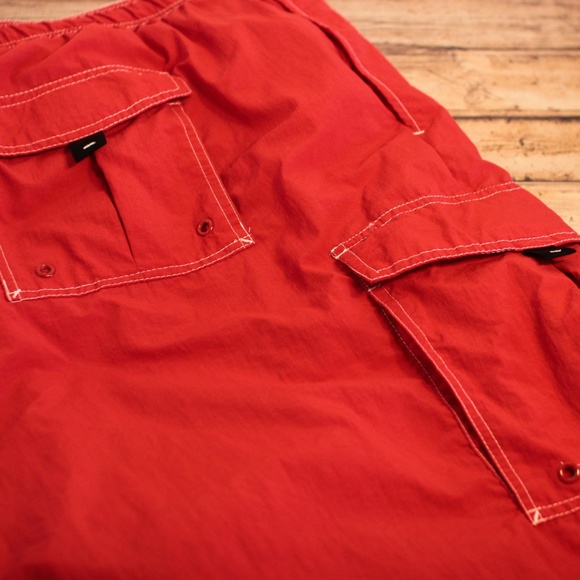 King Size Swim Shorts 3XL Trunks Red - Picture 6 of 7